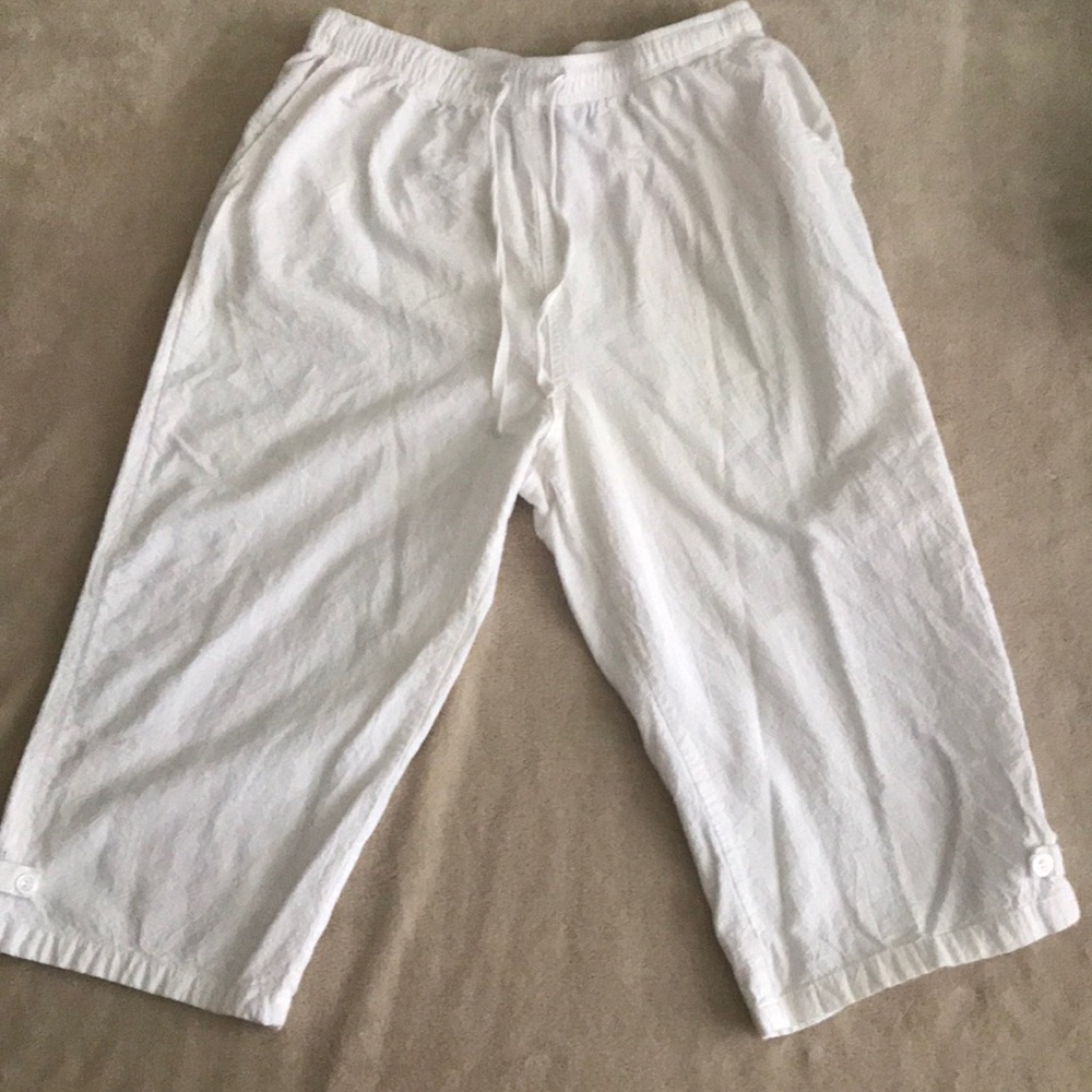 Jane Ashley white pants #G1631